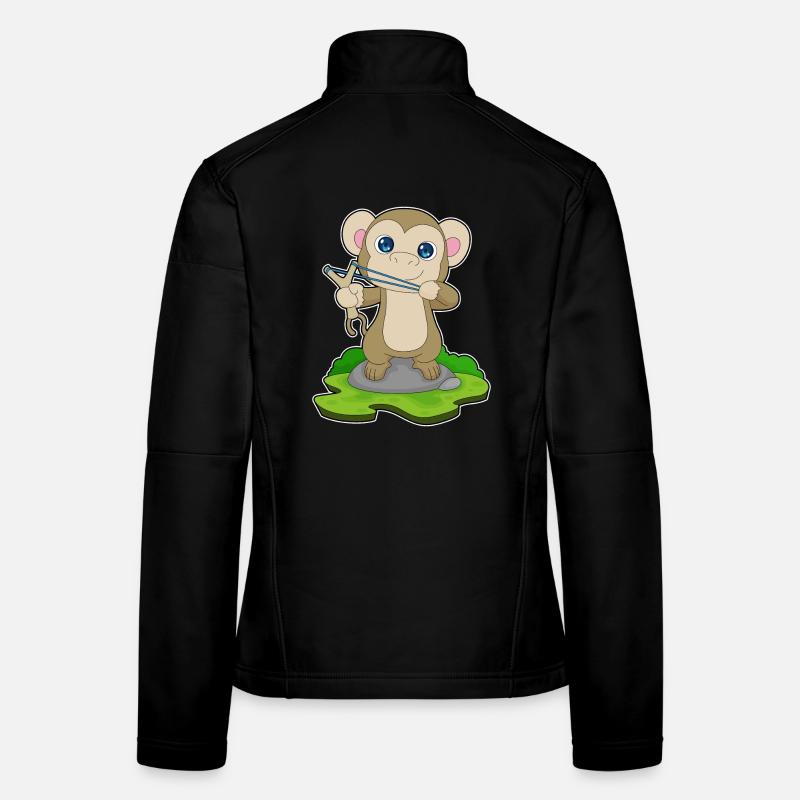 Monkey Slingshot Women's Softshell Jacket