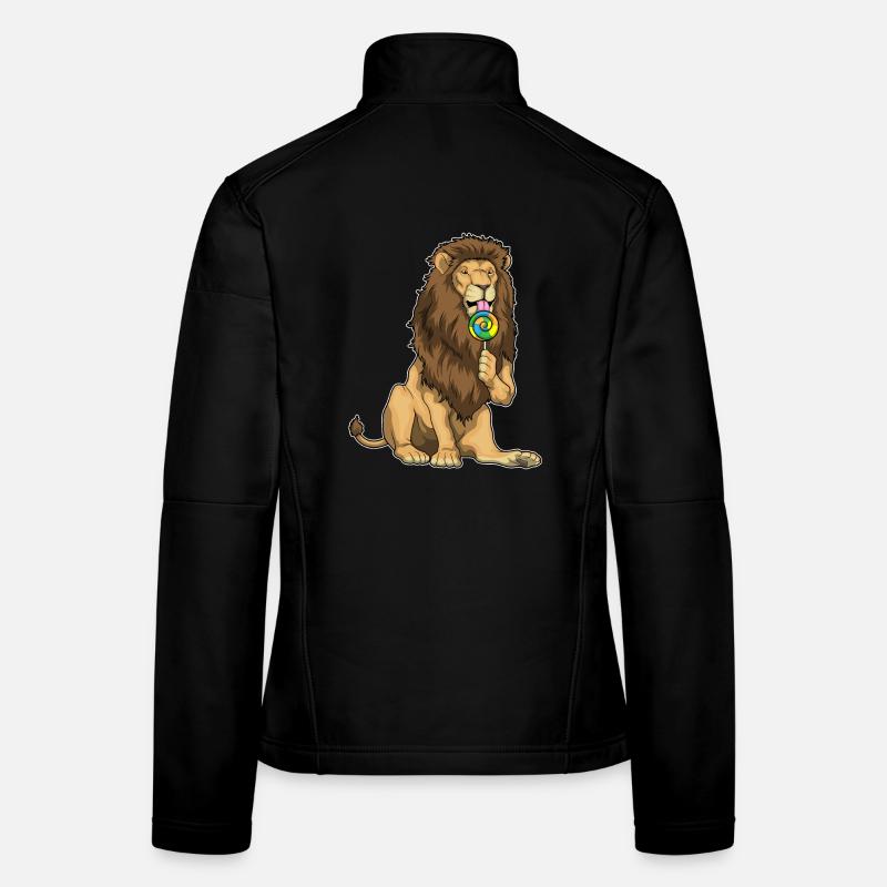 Löwe Lutscher Frauen Softshelljacke