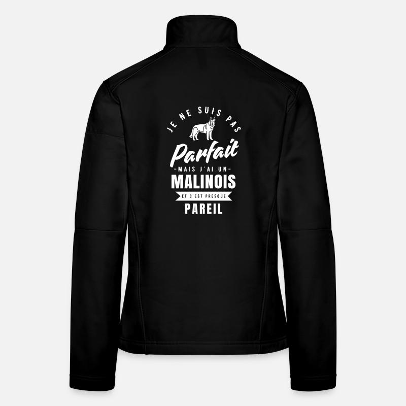 Belgischer Malinois Schäferhund Geschenkidee Frauen Softshelljacke
