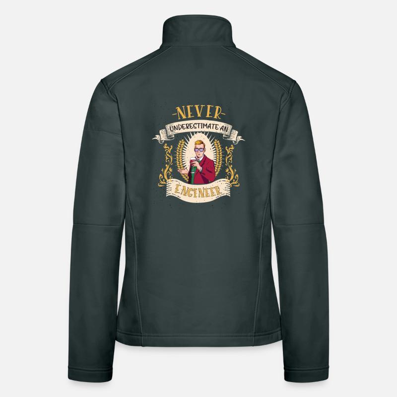 Engineer Technology Professional Funny Gift Women's Softshell Jacket
