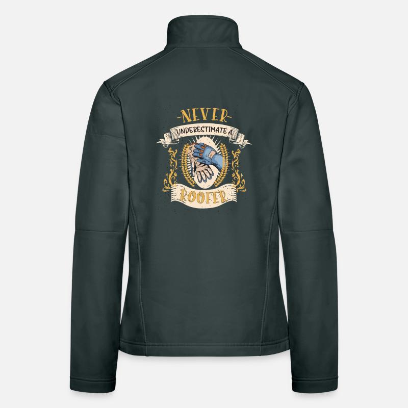 Dachdecker Dachprofi Lustiges Geschenk Frauen Softshelljacke