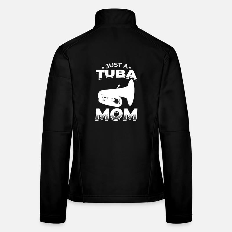 Nur eine Tuba Mutter Frauen Softshelljacke