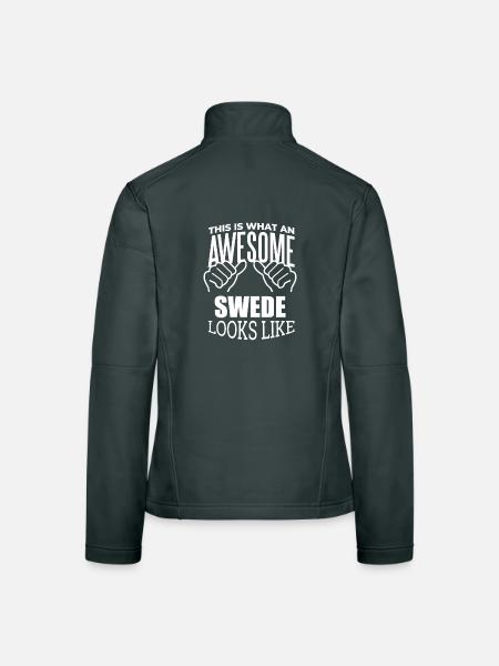Suède - Veste en tissu softshell Femme - gris foncé - Dos