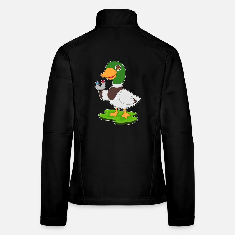 Ente Magnet Frauen Softshelljacke