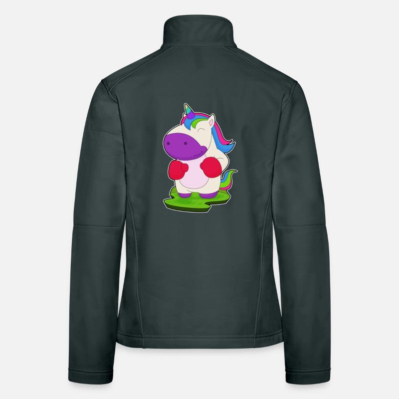 Gants de boxe Unicorn Boxer Boxing Veste en tissu softshell Femme