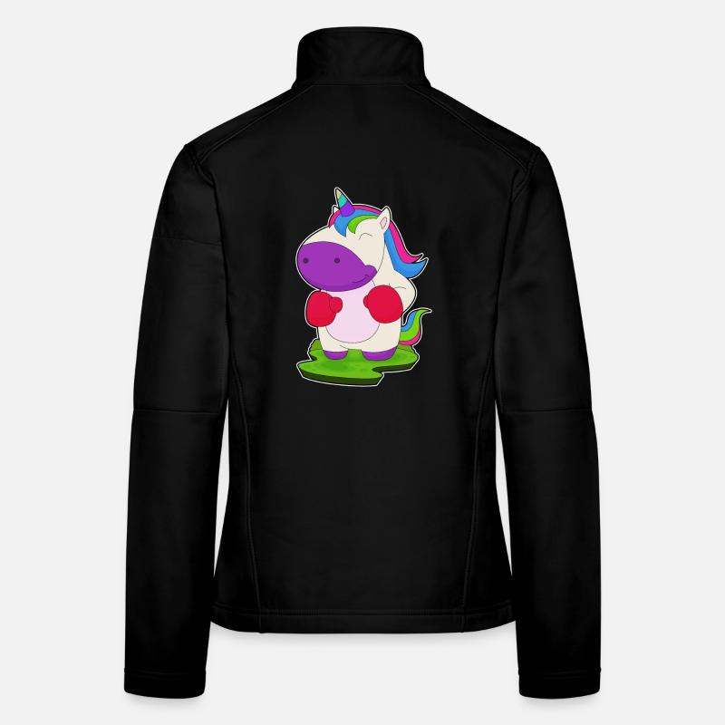 Gants de boxe Unicorn Boxer Boxing Veste en tissu softshell Femme