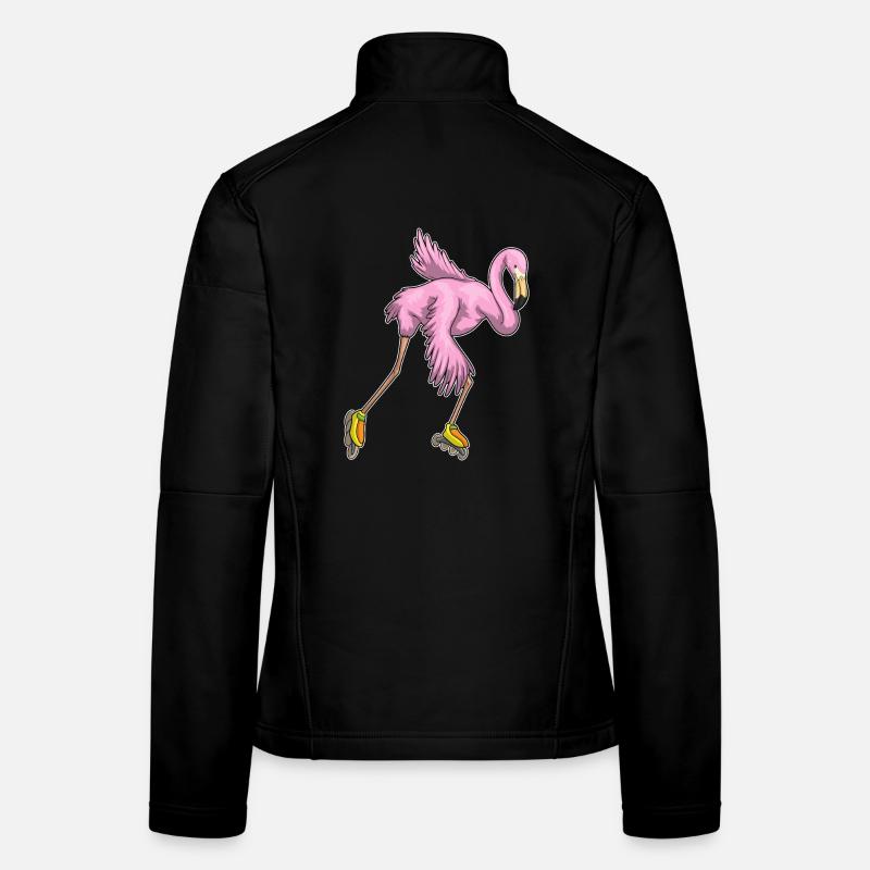 Flamingo Inline skating Inline skates Frauen Softshelljacke
