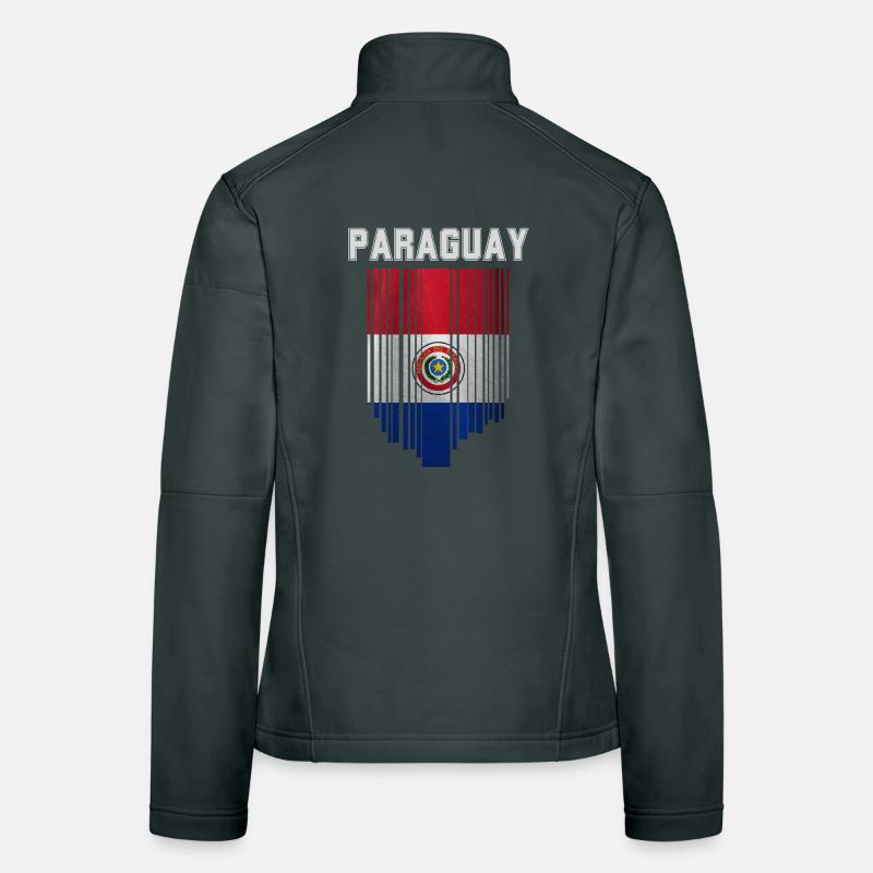 Paraguayan flag, Paraguayan pride Women's Softshell Jacket