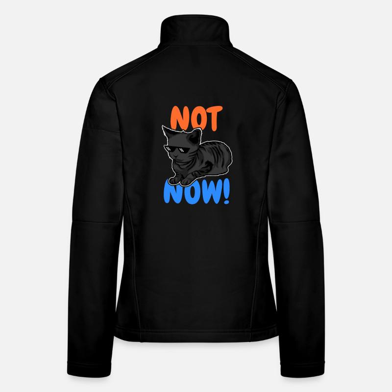 Funny Cat Women's Softshell Jacket