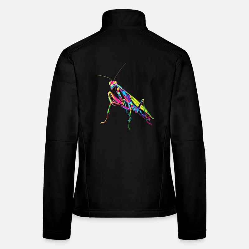 Praying Mantis Praying Mantis Love Mantis Women's Softshell Jacket