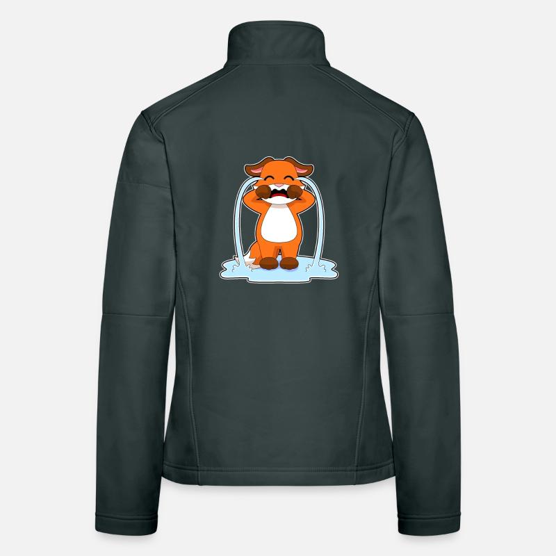 Fuchs Tränen Frauen Softshelljacke