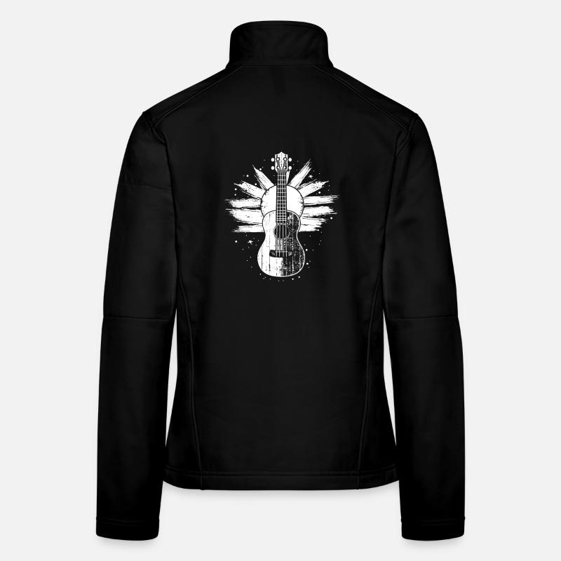 Ukulele Sketch Women's Softshell Jacket