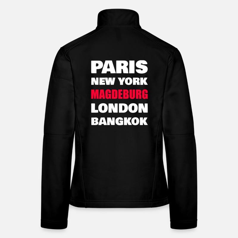 Magdeburg Stadt  Frauen Softshelljacke