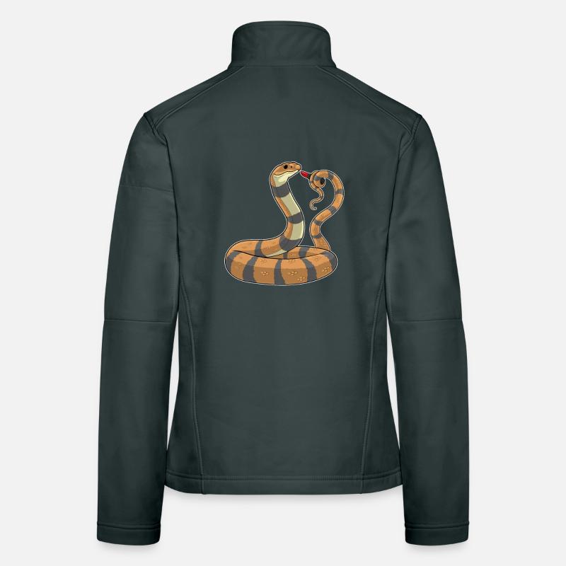 Snake Lipstick Women's Softshell Jacket