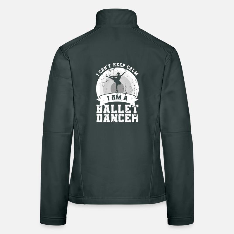 I'm a ballet dancer Women's Softshell Jacket