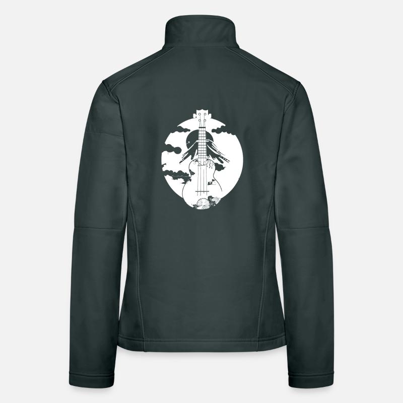Ukulele Graphics Women's Softshell Jacket
