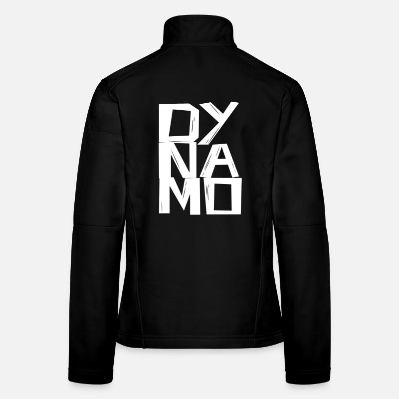 -DY-NA-MOs- - Frauen Softshelljacke - Schwarz