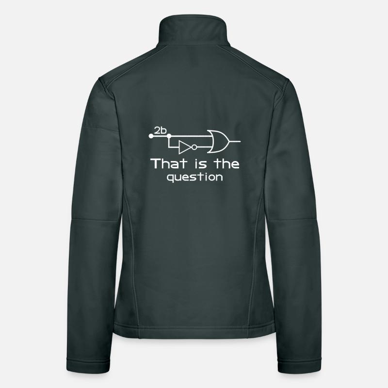 To Be Or Not To Be Electrical Engineer Circuit Women's Softshell Jacket