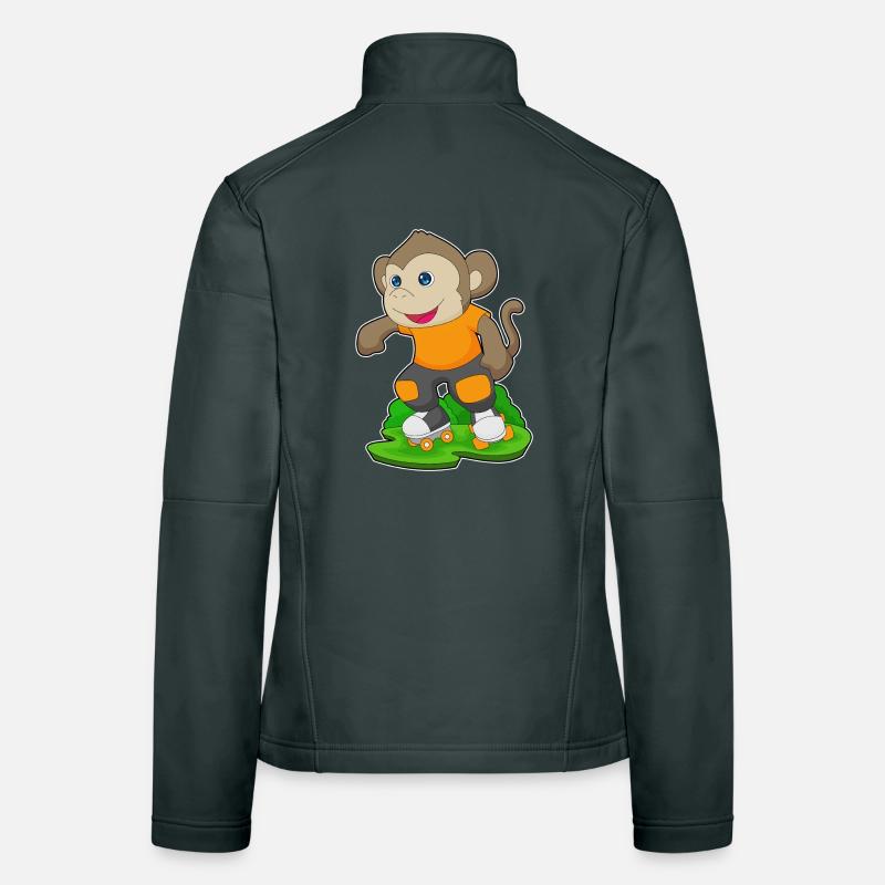 Patins à roulettes Monkey Roller Veste en tissu softshell Femme
