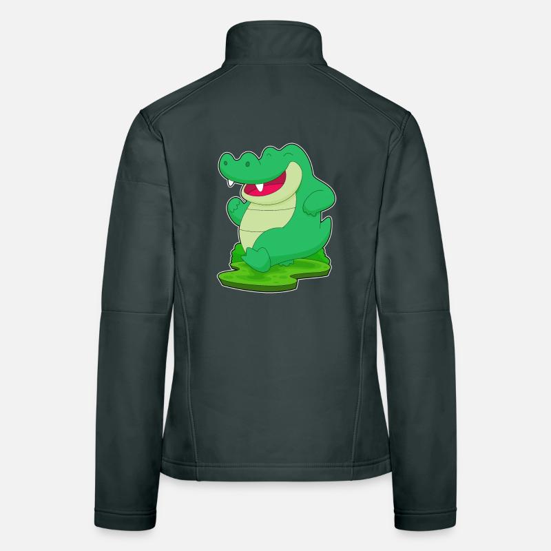 Crocodile Jogger Jogging Sport Veste en tissu softshell Femme