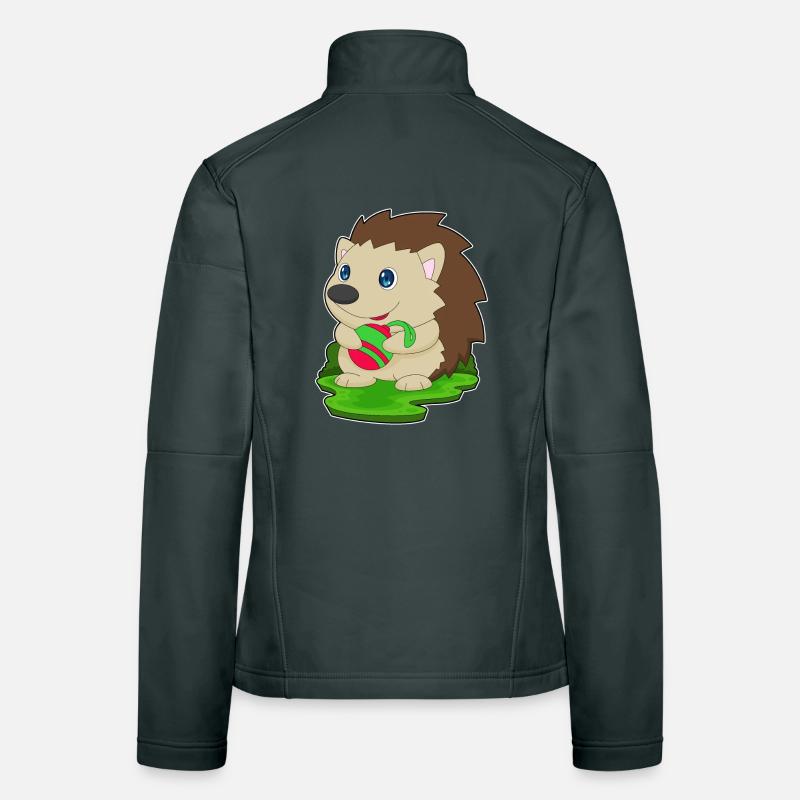 Stachelschwein Weihnachten Weihnachtskugel Frauen Softshelljacke