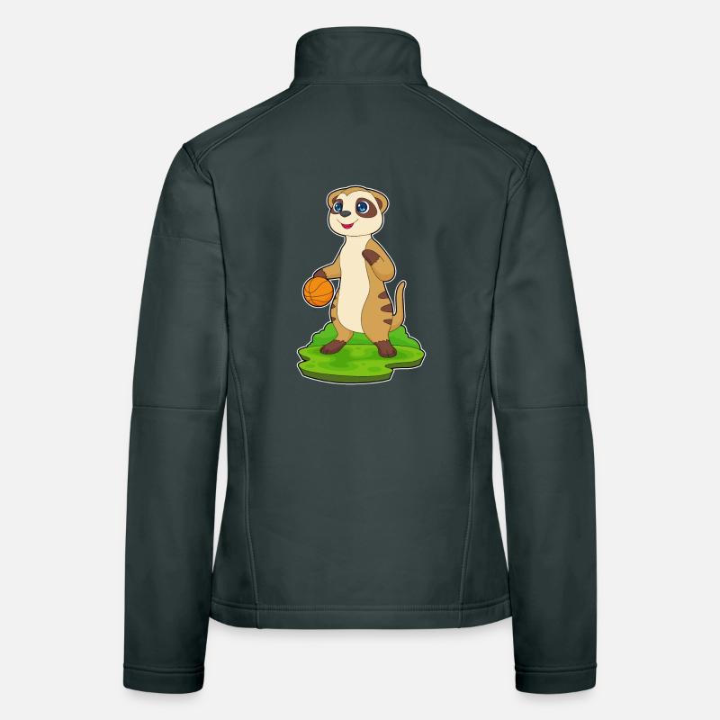 Meerkat Basketteur Basketteur Veste en tissu softshell Femme