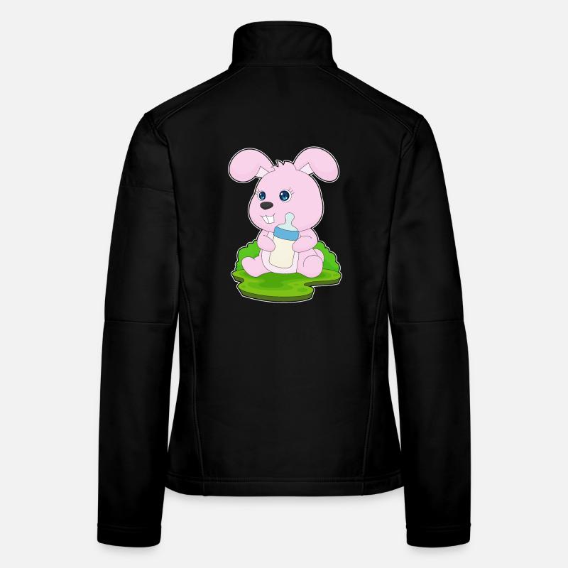 Bunny Lait de biberon Veste en tissu softshell Femme