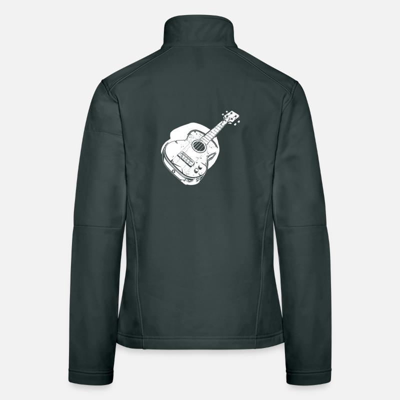 Ukulele Graphics Women's Softshell Jacket