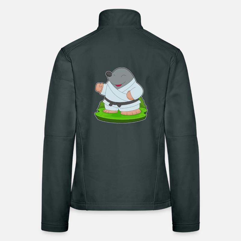 Karaté Mole Arts martiaux Veste en tissu softshell Femme