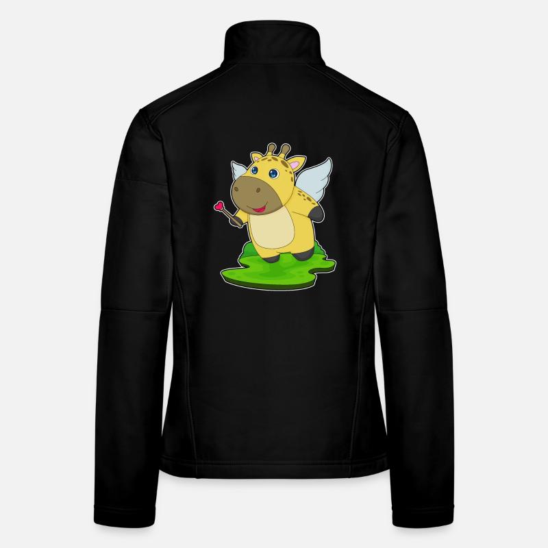 Giraffe Fee Zauberstab Frauen Softshelljacke