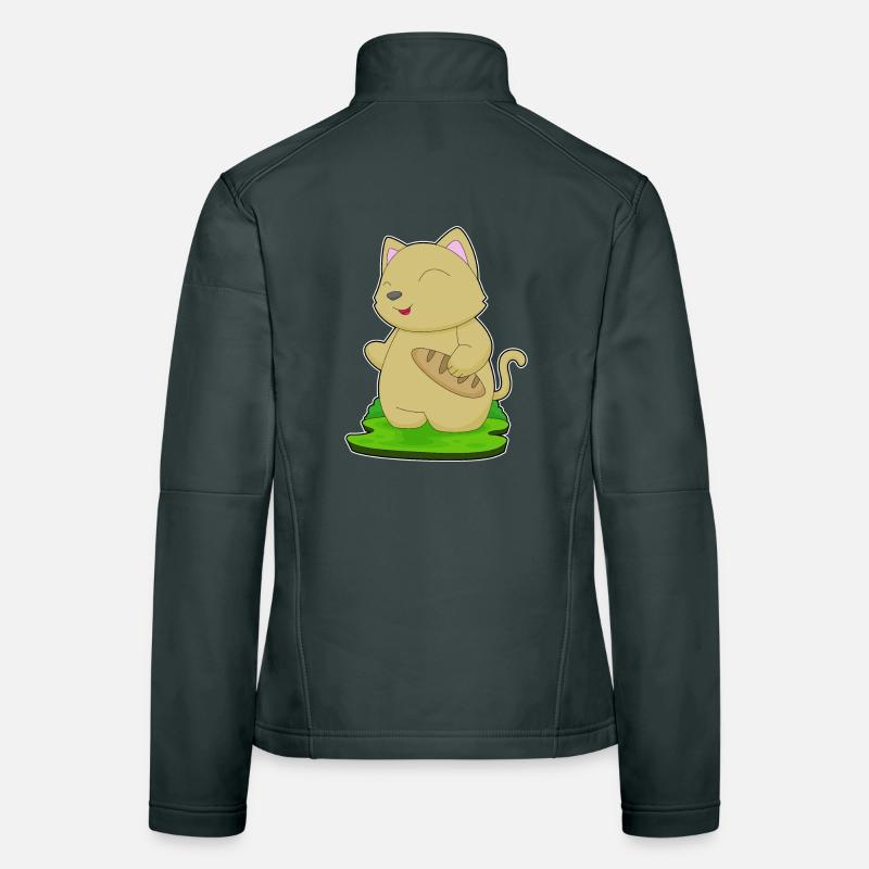 Cat Bread Women's Softshell Jacket