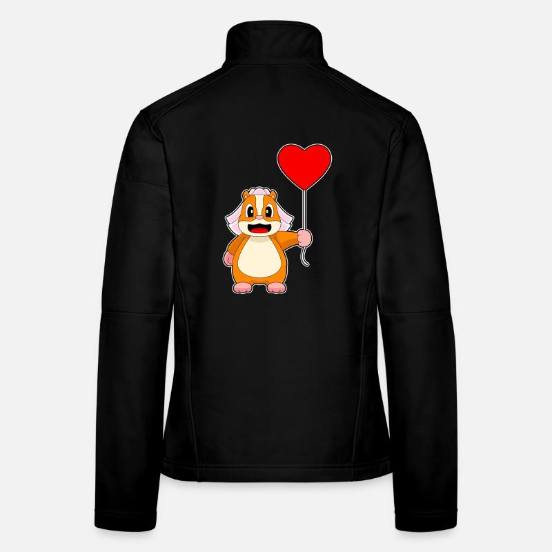 Mariage en ballon de mariée hamster Veste en tissu softshell Femme