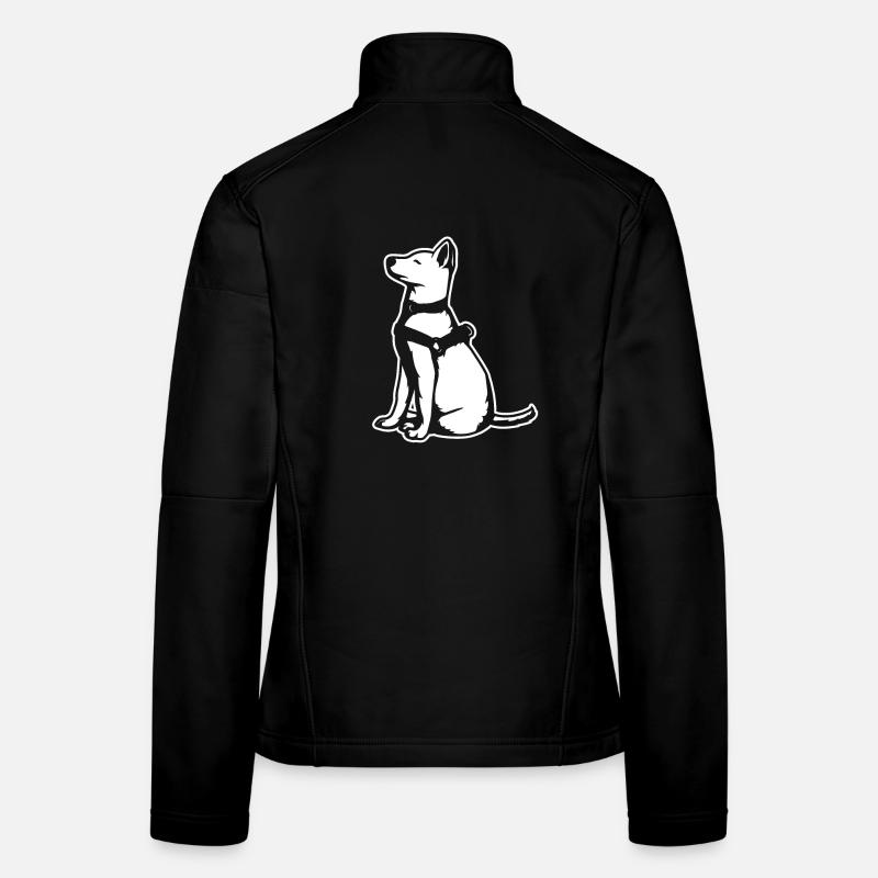 German Shepherd Sketch Women's Softshell Jacket
