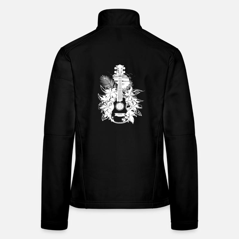 Ukulele Comic Women's Softshell Jacket