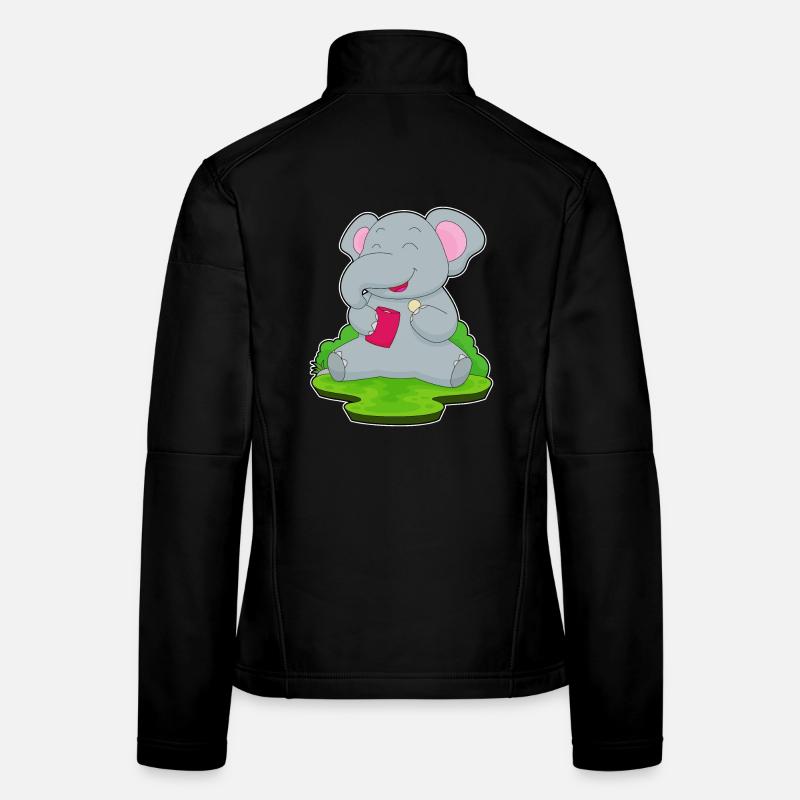 Elephant Potato Chips Women's Softshell Jacket