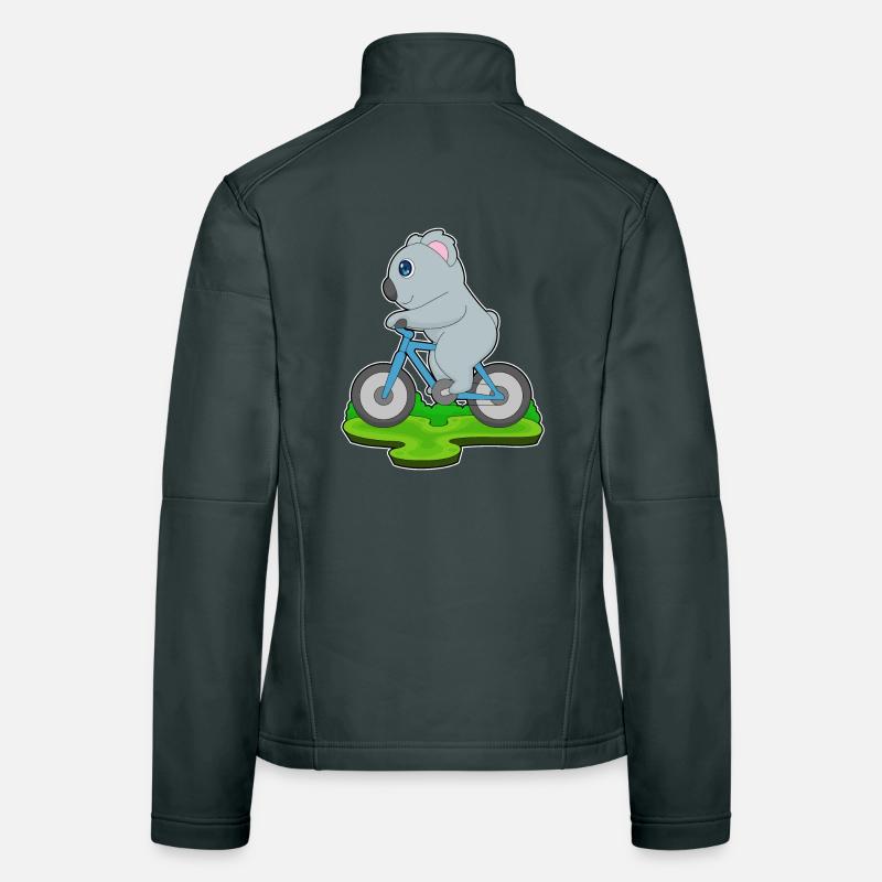 Vélo Koala Veste en tissu softshell Femme