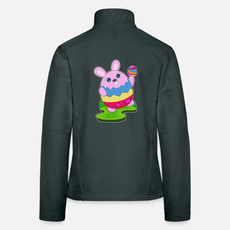 Bunny Easter Easter Egg Women's Softshell Jacket