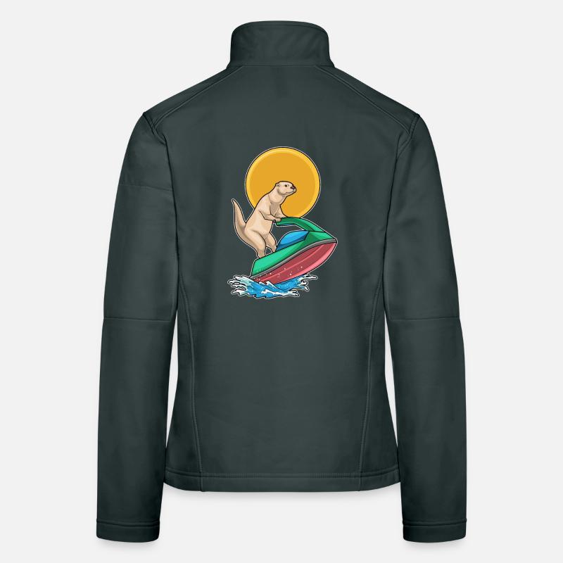 Jet ski d’été Otter Veste en tissu softshell Femme