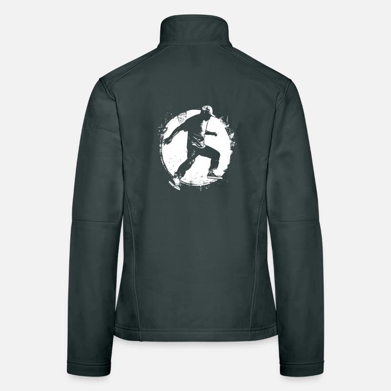 Breakdance Boy Sketch Women's Softshell Jacket