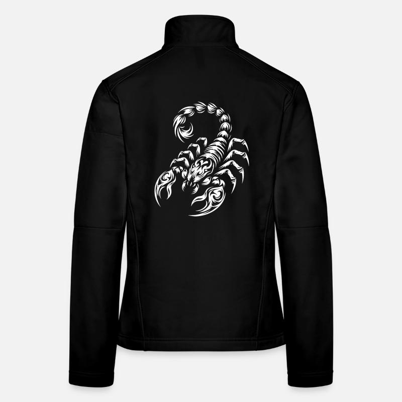 Scorpion tribal Veste en tissu softshell Femme