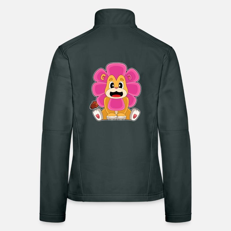 Fleur de lion Veste en tissu softshell Femme