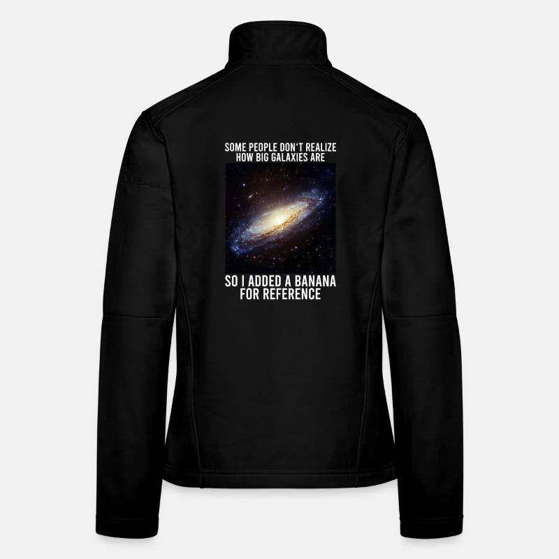 Galaxie Meme Wissenschaft Astrophysik Astrologie Frauen Softshelljacke