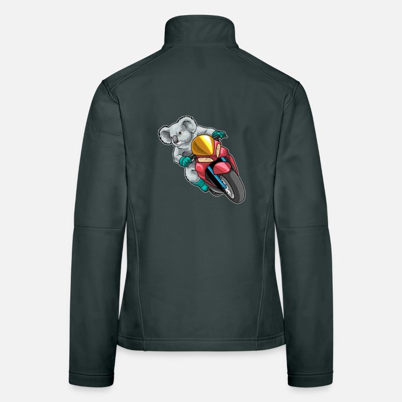 Koala Motorrad Frauen Softshelljacke