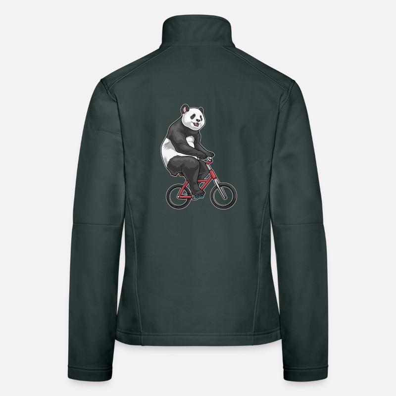 Vélo Panda Veste en tissu softshell Femme