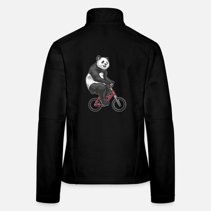 Vélo Panda Veste en tissu softshell Femme
