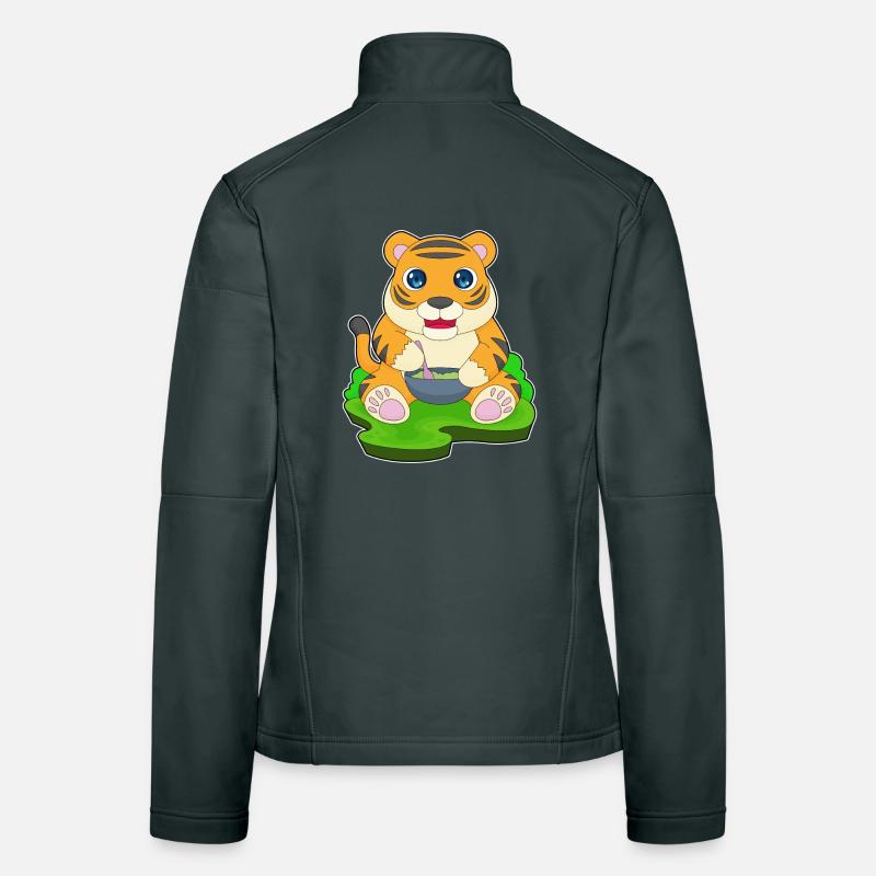 Cuisson dans un bol de cuisson Tiger Veste en tissu softshell Femme