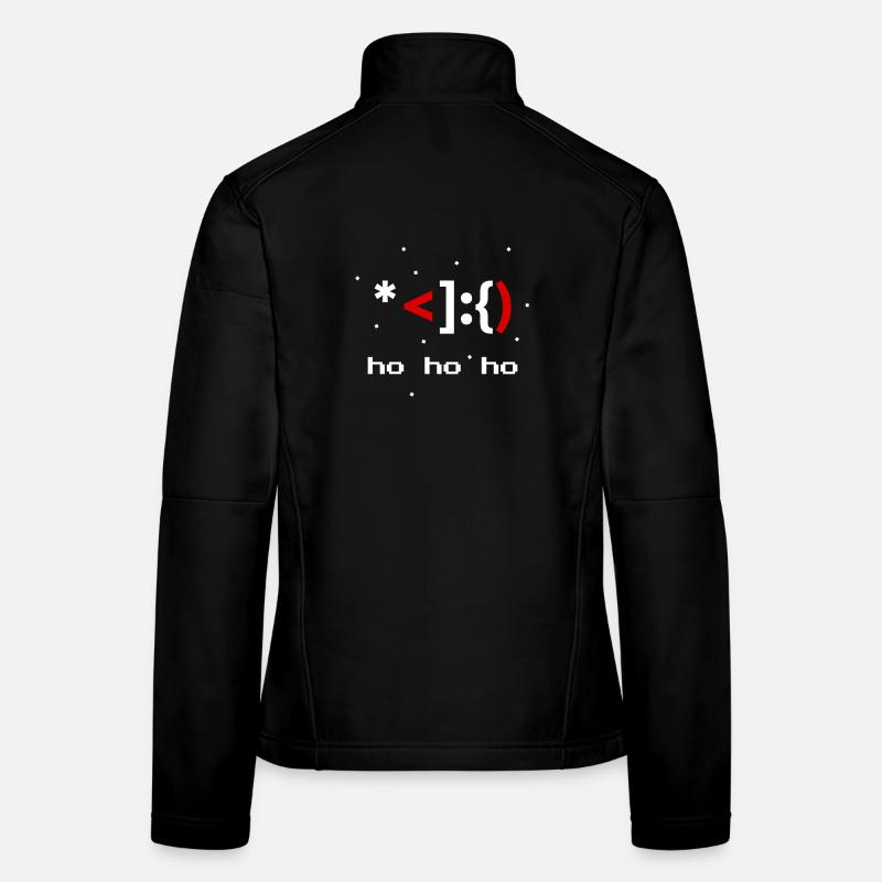 ASCII Père Noël Saint-Nicolas Veste en tissu softshell Femme