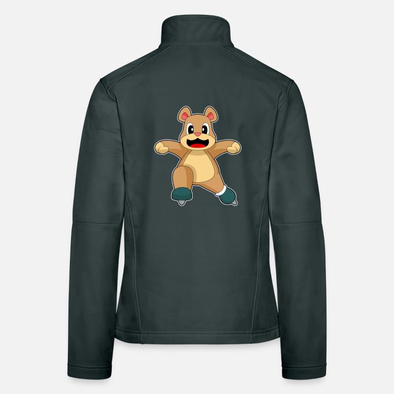 Patins à glace Bear Veste en tissu softshell Femme