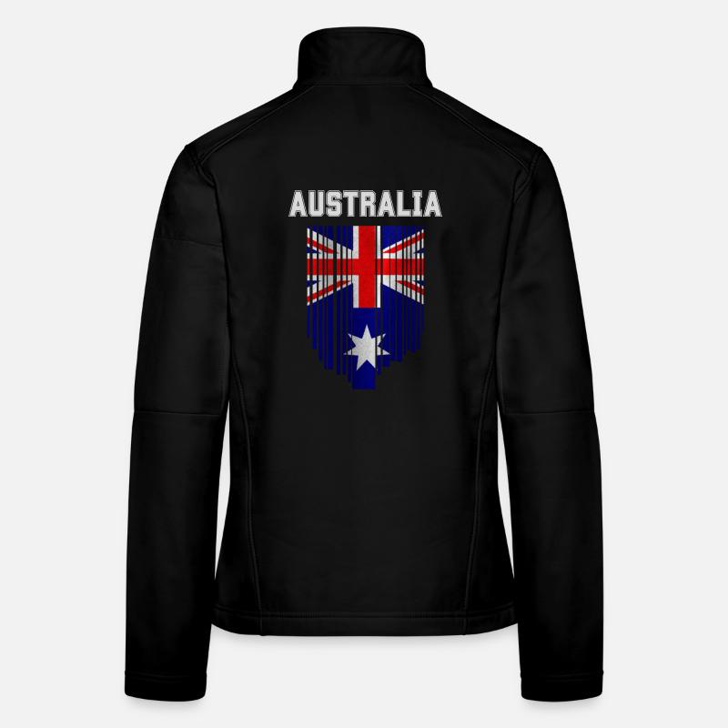 Australian flag, Australian pride Women's Softshell Jacket