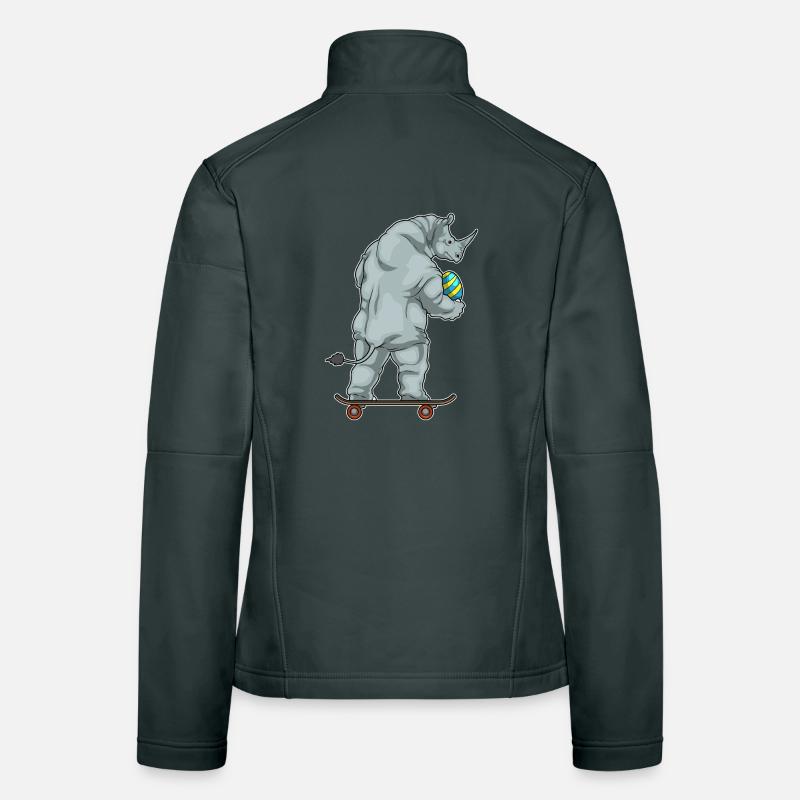 Rhino Easter Skateboard Women's Softshell Jacket